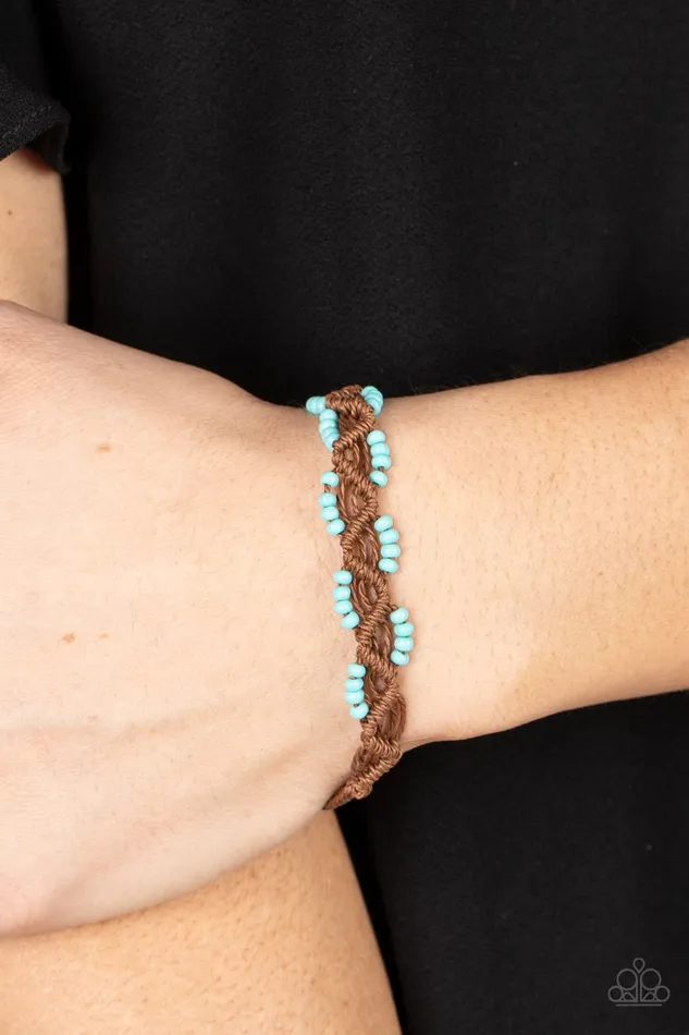 Bracelets Paparazzi Accessories Cast a Wide Net Blue Bracelet Jewelry by Bretta Bracelets Paparazzi Accessories Cast a Wide Net Blue Bracelet Jewelry by Bretta