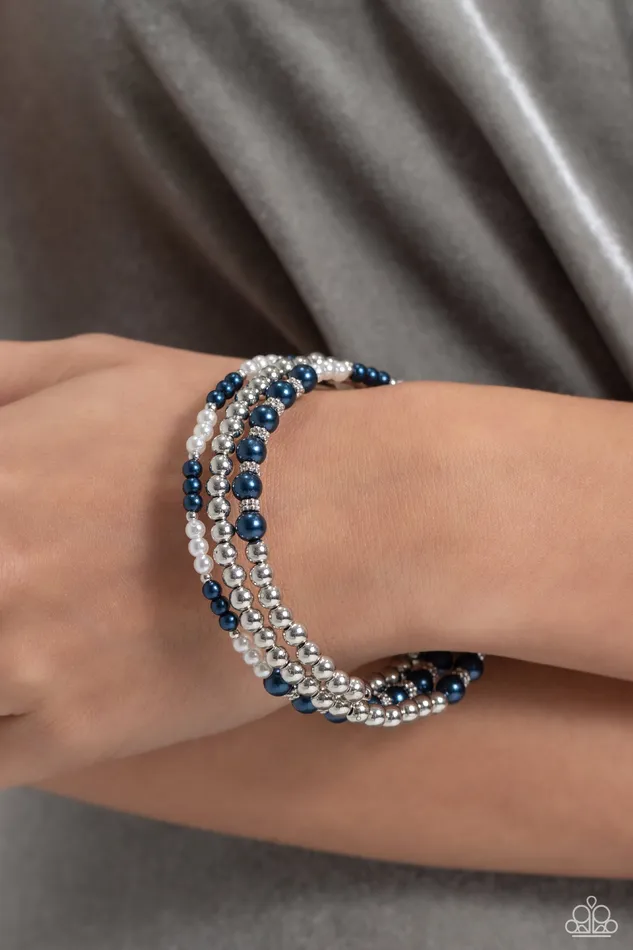 Bracelets Paparazzi Accessories Just SASSING Through Blue Bracelet Jewelry by Bretta Bracelets Paparazzi Accessories Just SASSING Through Blue Bracelet Jewelry by Bretta