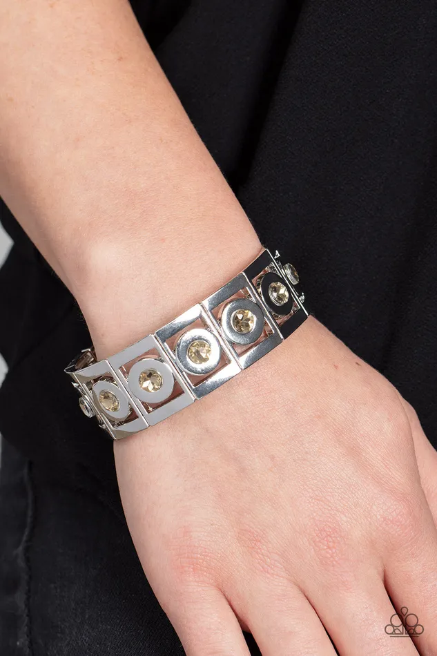 Bracelets Paparazzi Accessories Stretch of Drama Brown Bracelet Jewelry by Bretta