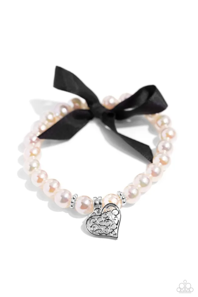 Bracelets Prim and Pretty Black Bracelet Jewelry by Bretta Paparazzi Accessories