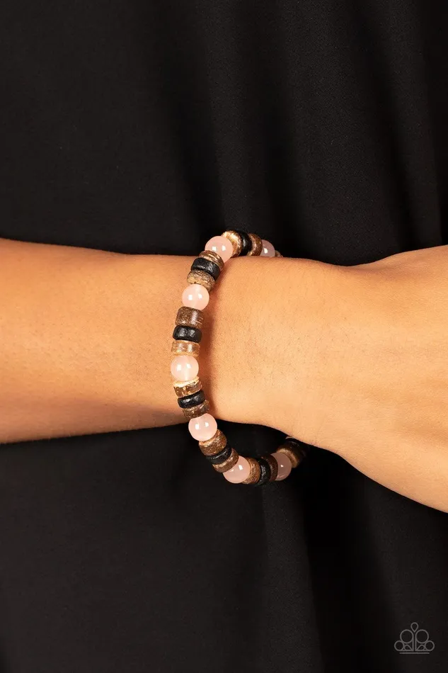 Durango Drifter Pink Bracelet Jewelry by Bretta Paparazzi Accessories Bracelets