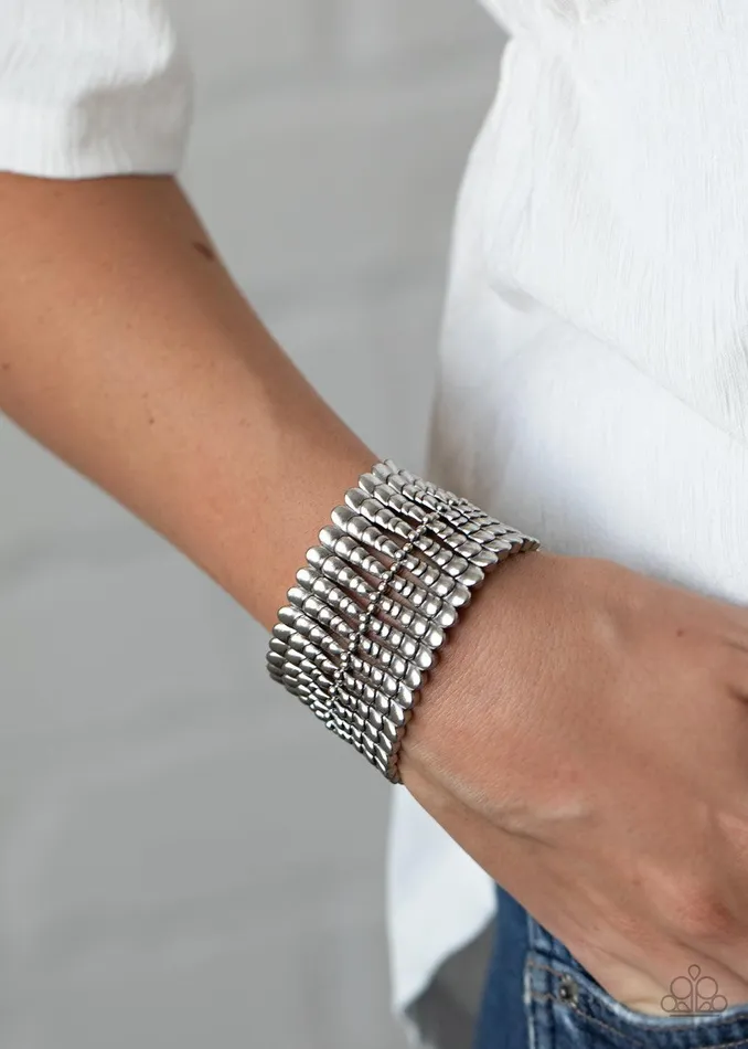 Jewelry by Bretta Bracelets Level The Field Silver Bracelet Jewelry By Bretta