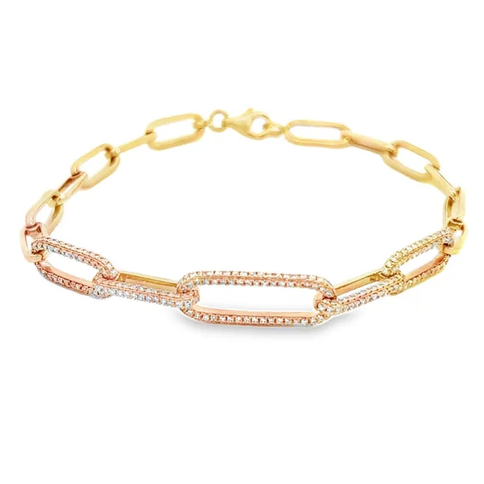 Link Chain Bracelet YaninaCo Jewelry Bracelets