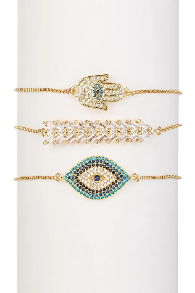 Bracelets Eye Candy LA Brielle Bracelet Set