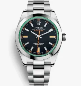 Crown Jewels Coin Bracelets Milgauss Stainless Steel Timepiece 116400GV