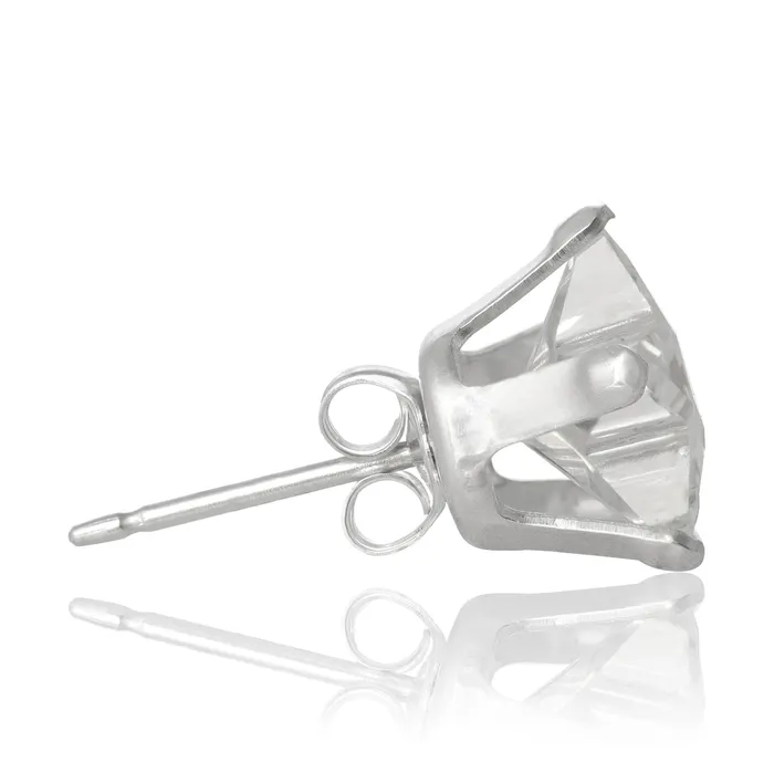 EZ2510 Star CZ Stud Earrings 8mm Teeda Earrings