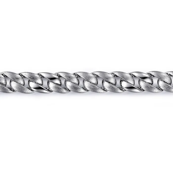 GABRIEL CO Bracelets Gabriel Sterling Silver 85 Solid Fancy Link Cuban Fashion Bracelet GABRIEL CO Bracelets Gabriel Sterling Silver 85 Solid Fancy Link Cuban Fashion Bracelet