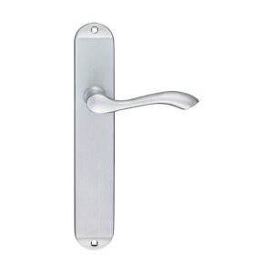 Door Handles On A Backplate |   Arundel Door Handles – Fb032Sc Door Handles Door Handles On A Backplate