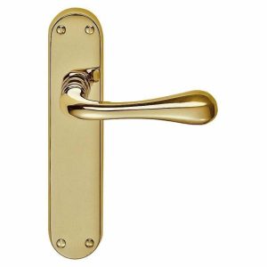 Door Handles On A Backplate |   Astro Door Handles – El22 Door Handles Door Handles On A Backplate