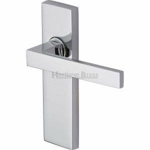 Door Handles On A Backplate |   Delta Door Handles – Del6010Pc Door Handles Door Handles On A Backplate