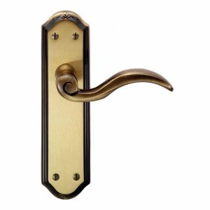 Door Handles On A Backplate |   Wentworth Door Handles – Dl341Fb Door Handles Door Handles On A Backplate