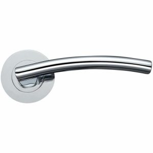 Door Handles On A Rose |   Amalfi Door Handle – Zpz080Cp Door Handles Door Handles On A Rose