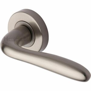 Door Handles On A Rose |   Columbus Door Handle – Col1762Sn Door Handles Door Handles On A Rose