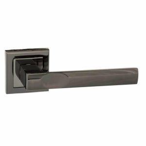 Door Handles On A Rose |   Kansas Black Nickel Door Handles – S24Sbn Door Handles Door Handles On A Rose