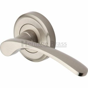 Door Handles On A Rose |   Sophia Door Handle – V1900Sn Door Handles Door Handles On A Rose