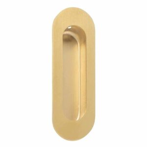 Flush Pull Handles |   Oval Flush Pull – Fph1001Spvd Door Handles Flush Pull Handles