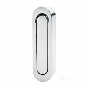 Flush Pull Handles |   Pocket Door Radius Edge Pull In Polished Chrome – Aw991Pc Door Handles Flush Pull Handles