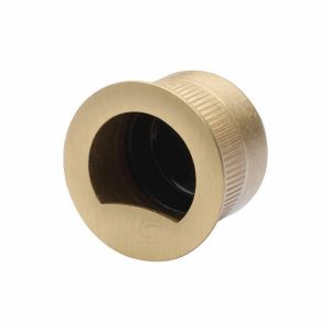 Flush Pull Handles |   Satin Brass Sliding Door Pull Ring – Rd373-Sb Door Handles Flush Pull Handles