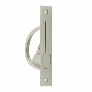 Flush Pull Handles |   Solid Brass Edge Pulls – Bur280Sn Door Handles Flush Pull Handles