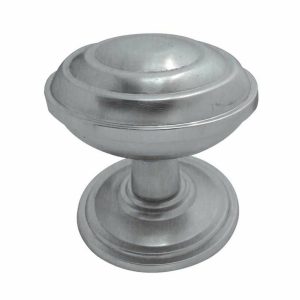 Mortice Door Knobs |   Jedo Ronson Mortice Knob- Satin Nickel- Jv65Sn Door Knobs Mortice Door Knobs