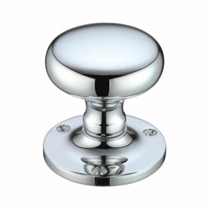 Mortice Door Knobs |   Mushroom Mortice Door Knobs – Fb201Cp Door Knobs Mortice Door Knobs