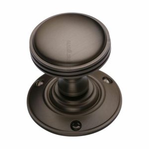 Mortice Door Knobs |   Richmond Mortice Knob In Matt Bronze Finish – Rhm988-Mb Door Knobs Mortice Door Knobs