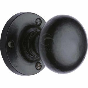 Mortice Door Knobs |   Smooth Black Alveley Mortice Knob – Fb4975 Door Knobs Mortice Door Knobs